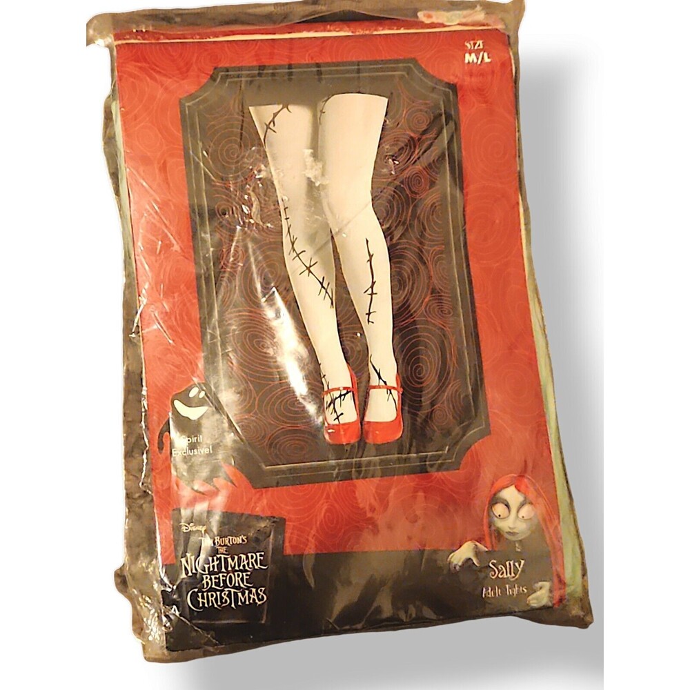 NEW Spirit The Nightmare Before Christmas Sally Adult Tights  Size M/L